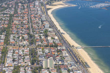 Aerial Image of ALBERT PARK