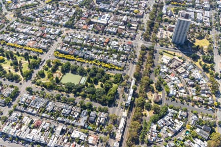 Aerial Image of ALBERT PARK