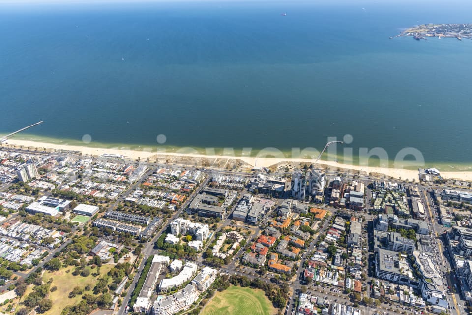 Aerial Image of Port Melbourne