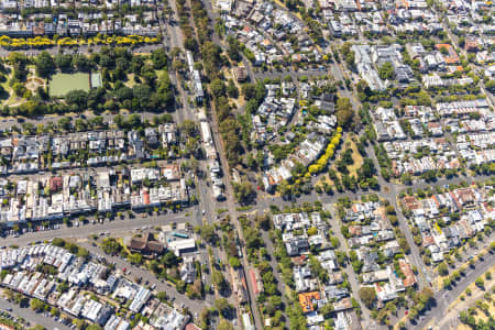 Aerial Image of ALBERT PARK