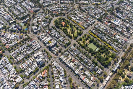 Aerial Image of ALBERT PARK