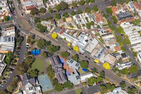 Aerial Image of ALBERT PARK