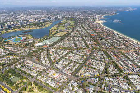 Aerial Image of ST KILDA