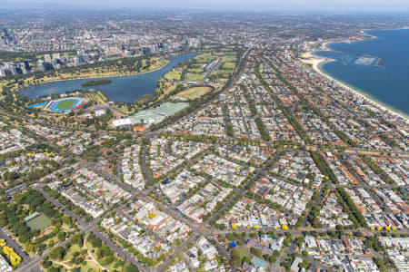 Aerial Image of ST KILDA