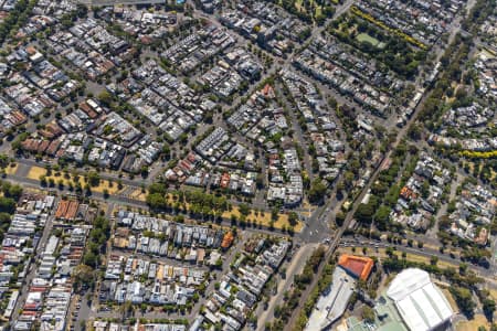 Aerial Image of ALBERT PARK