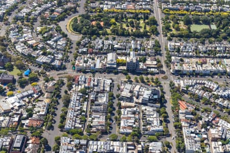 Aerial Image of ALBERT PARK