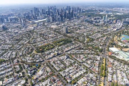 Aerial Image of SOUTH MELBOURNE