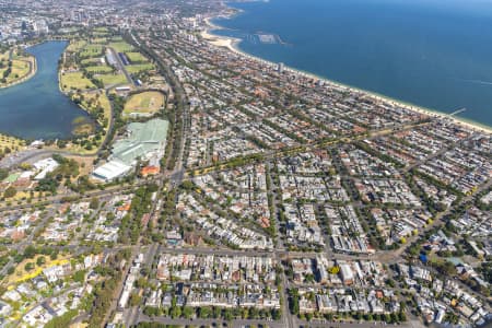 Aerial Image of ALBERT PARK