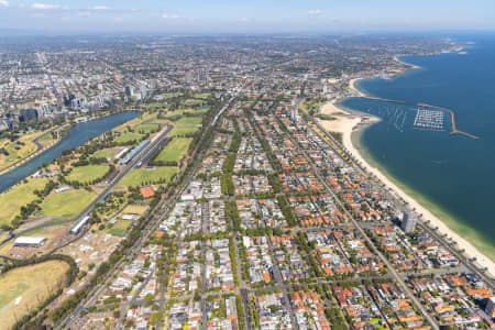 Aerial Image of MIDDLE PARK