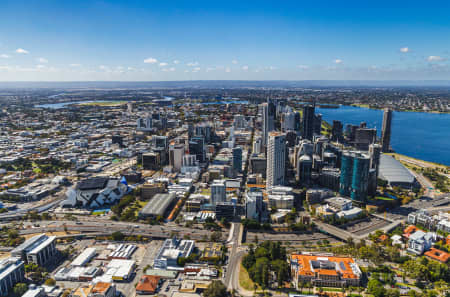 Aerial Image of WEST PERTH