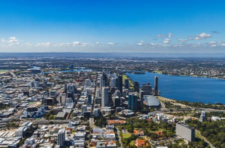 Aerial Image of WEST PERTH