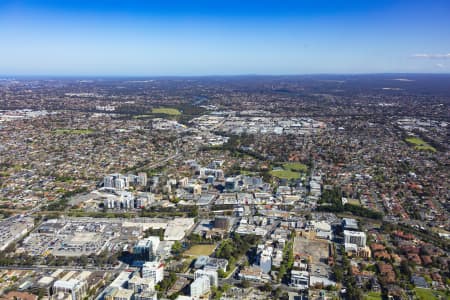 Aerial Image of BANKSTOWN CENTRAL AND CBD