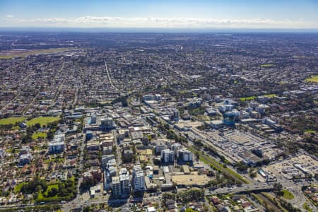 Aerial Image of BANKSTOWN CENTRAL AND CBD