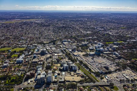 Aerial Image of BANKSTOWN CENTRAL AND CBD
