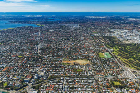 Aerial Image of EAST FREMANTLE