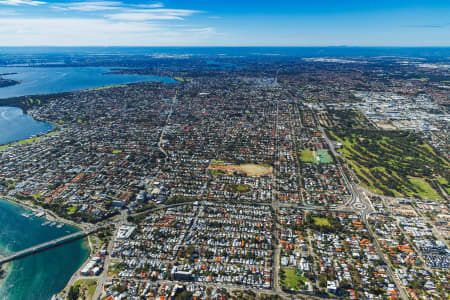 Aerial Image of EAST FREMANTLE