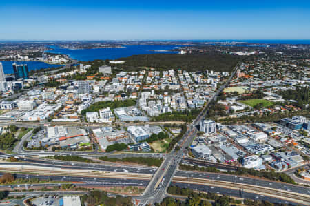 Aerial Image of WEST PERTH