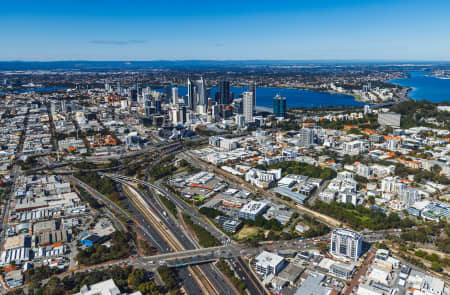 Aerial Image of WEST PERTH
