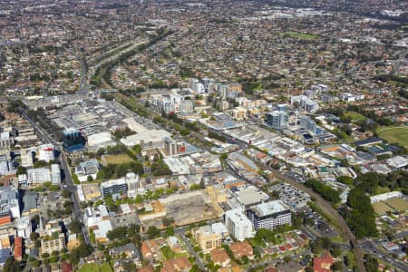 Aerial Image of BANKSTOWN CENTRAL AND CBD