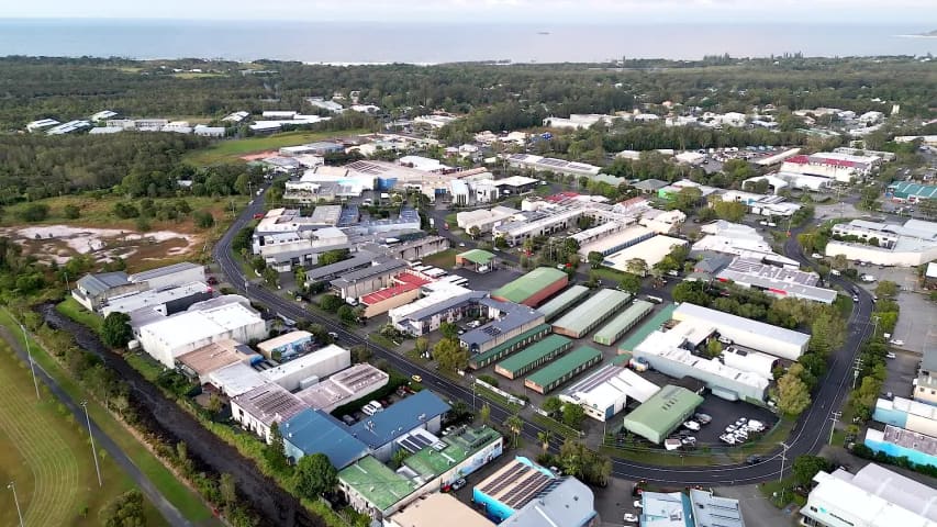 Aerial Image of BYRON BAY