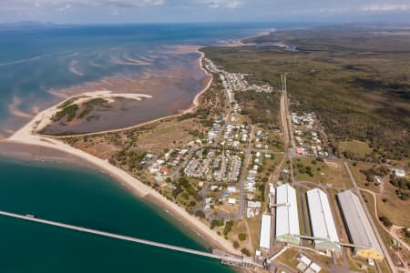 Aerial Image of LUCINDA, QUEENSLAND, AUSTRALIA