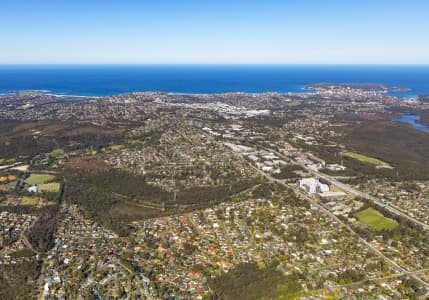 Aerial Image of FRENCHS FOREST