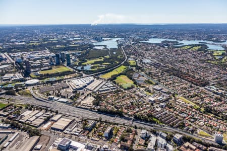 Aerial Image of HOMEBUSH