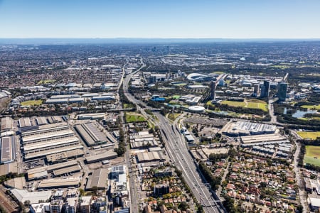 Aerial Image of HOMEBUSH