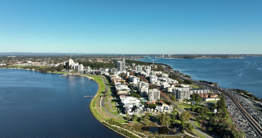 Aerial Image of SOUTH PERTH