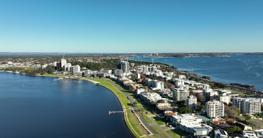 Aerial Image of SOUTH PERTH