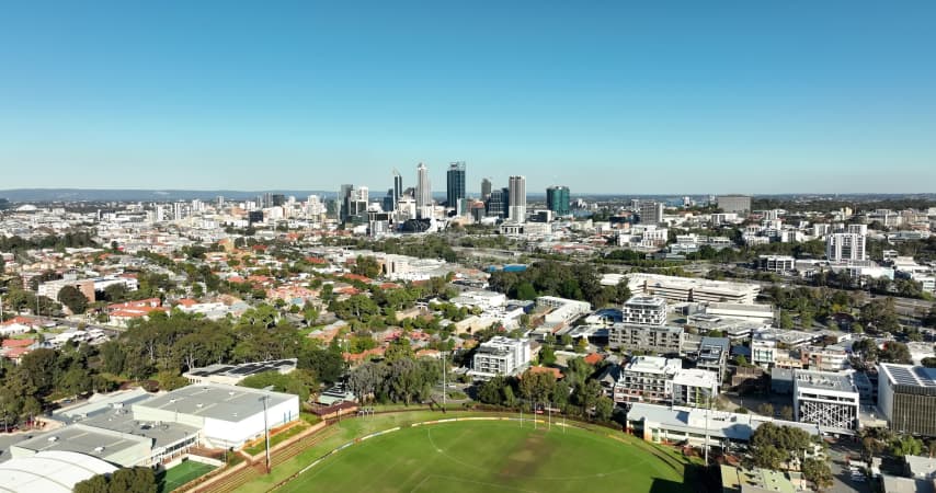 Aerial Image of LEEDERVILLE