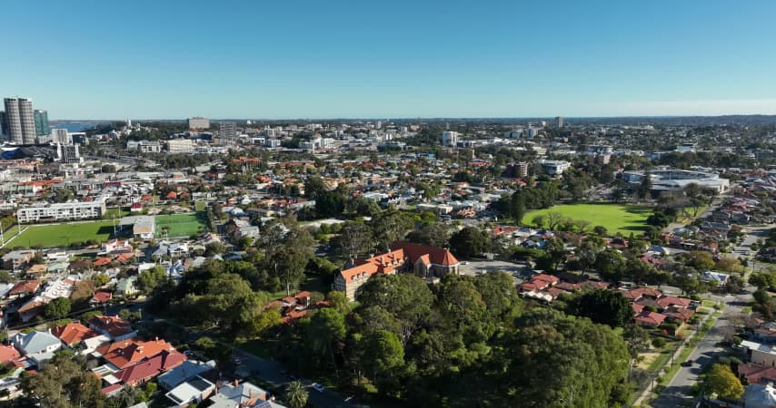 Aerial Image of NORTH PERTH