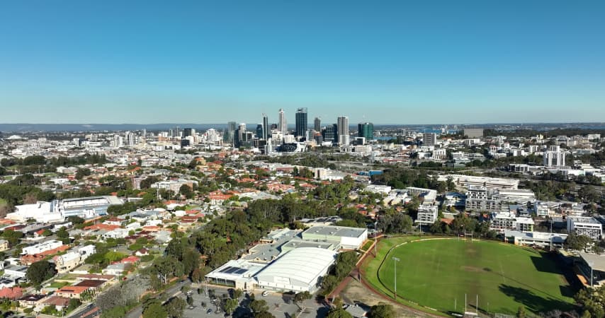 Aerial Image of LEEDERVILLE