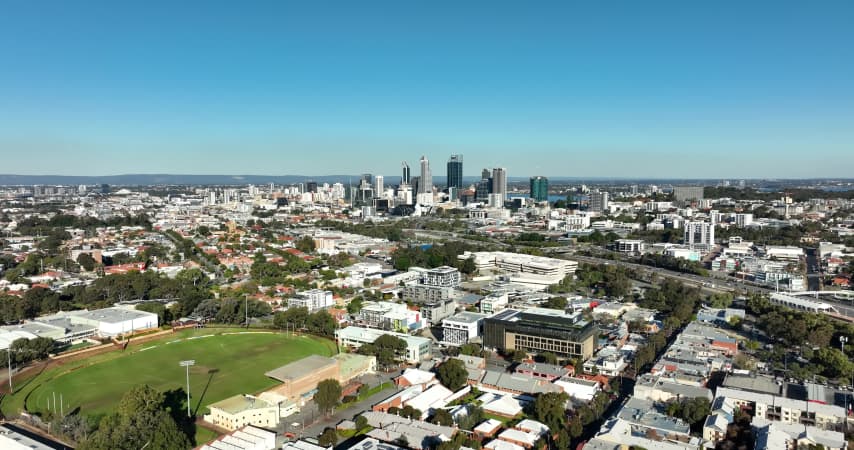 Aerial Image of LEEDERVILLE
