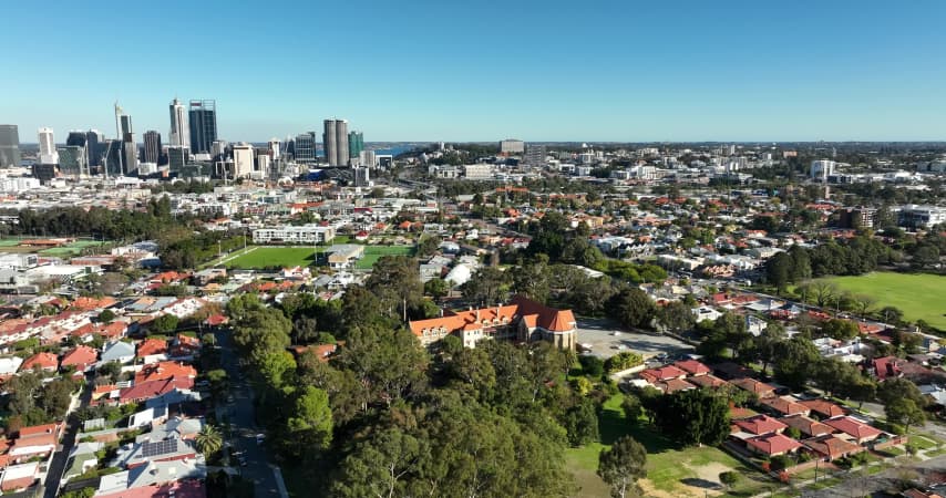 Aerial Image of NORTH PERTH