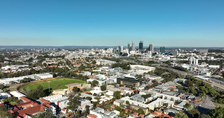 Aerial Image of LEEDERVILLE
