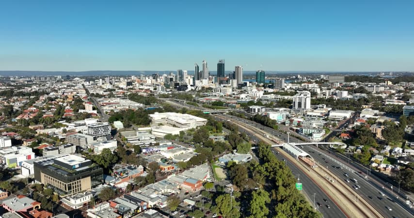 Aerial Image of LEEDERVILLE