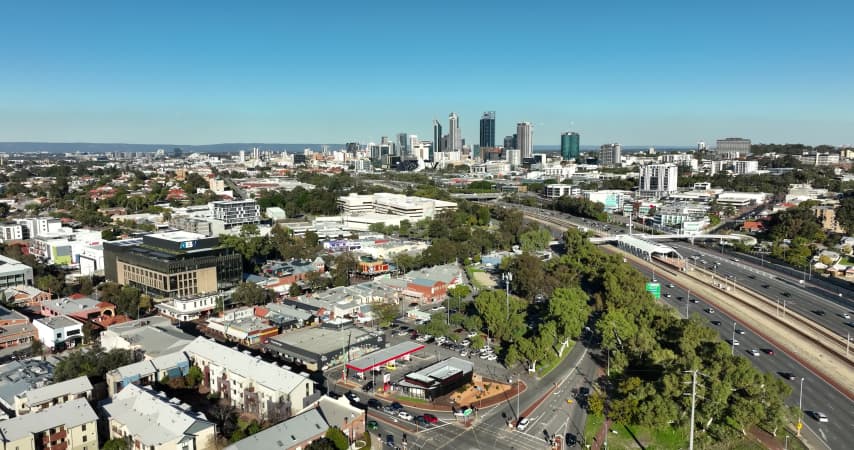 Aerial Image of LEEDERVILLE