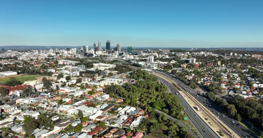 Aerial Image of LEEDERVILLE
