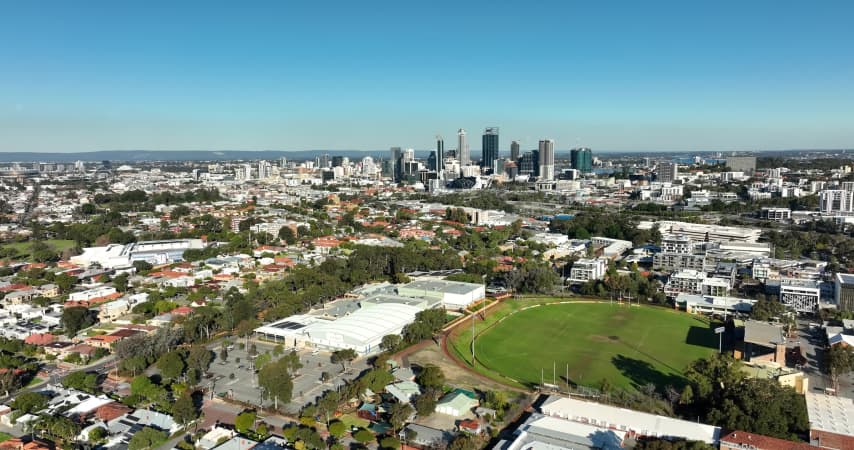 Aerial Image of LEEDERVILLE