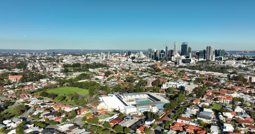 Aerial Image of NORTH PERTH