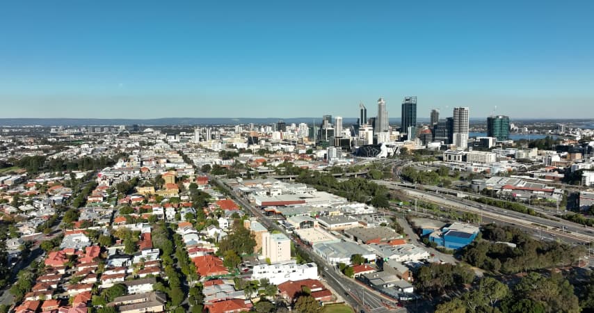 Aerial Image of LEEDERVILLE