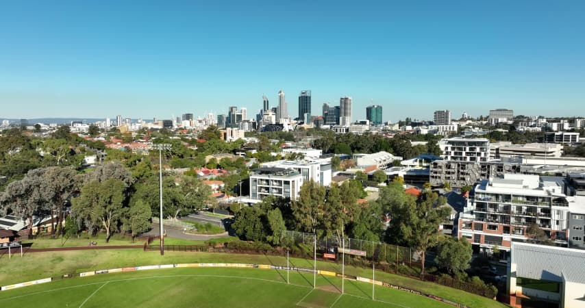 Aerial Image of LEEDERVILLE