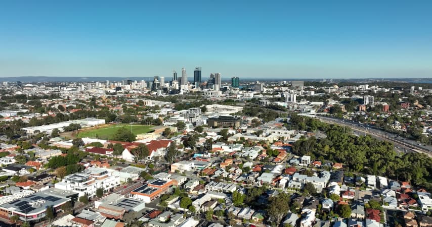 Aerial Image of LEEDERVILLE