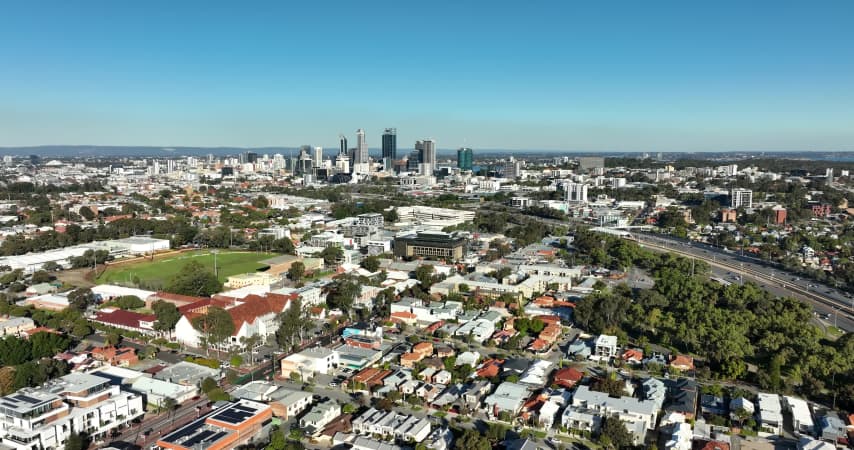 Aerial Image of LEEDERVILLE