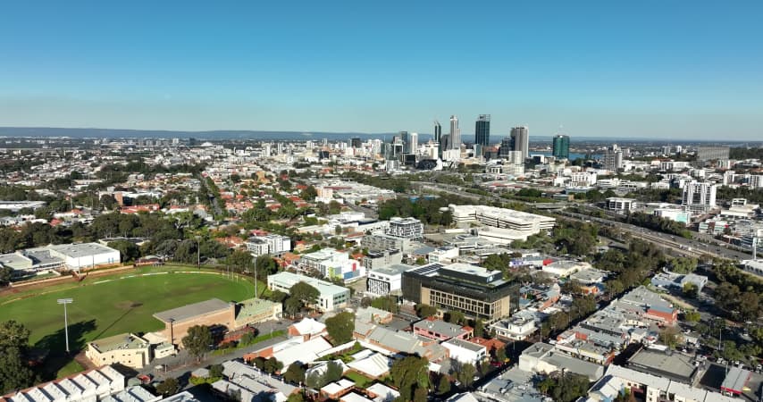 Aerial Image of LEEDERVILLE