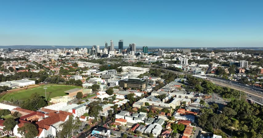 Aerial Image of LEEDERVILLE