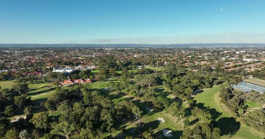 Aerial Image of MOUNT LAWLEY GOLF COURSE