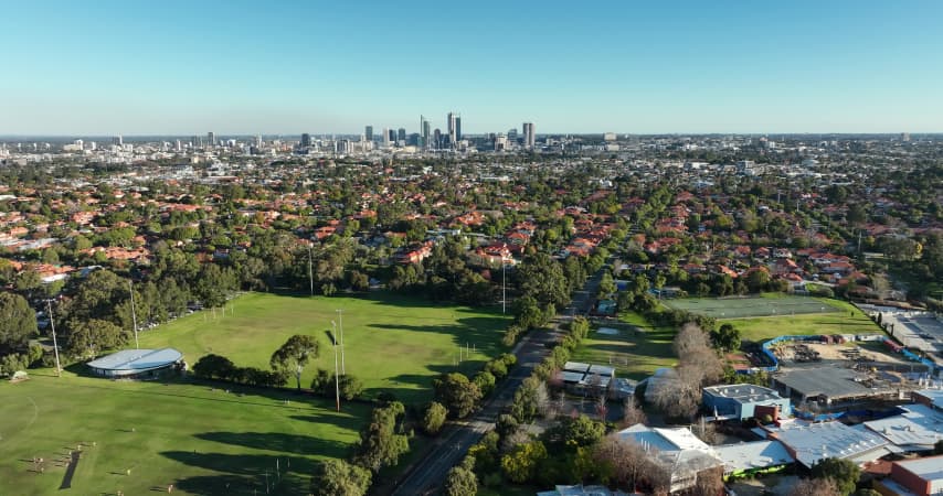 Aerial Image of MOUNT LAWLEY