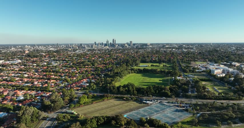 Aerial Image of INGLEWOOD